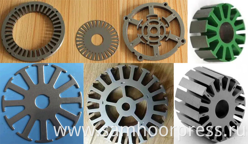 Motor stator rotor lamination power press